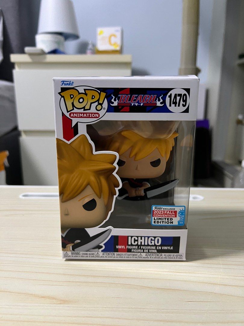 Funko Pop Bleach Ichigo NYCC 2023, Hobbies & Toys, Memorabilia & Collectibles, Fan Merchandise