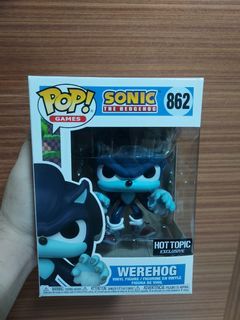 FUNKO POP Games Sonic 30th Running SONIC Hedgehog Vinyl Figure Kids Toys Age  6+