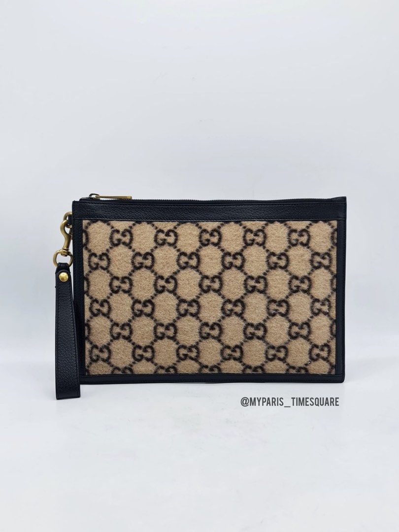 Gucci wool pouch store