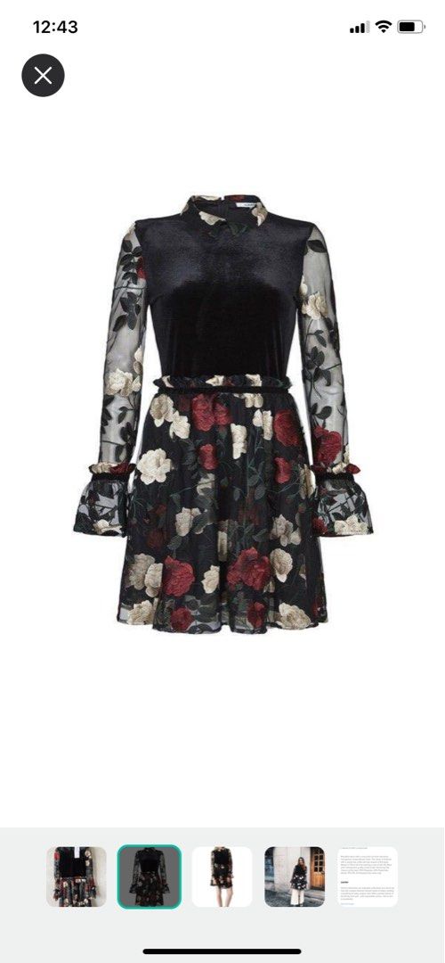 GANNI Simmons Mini Dress