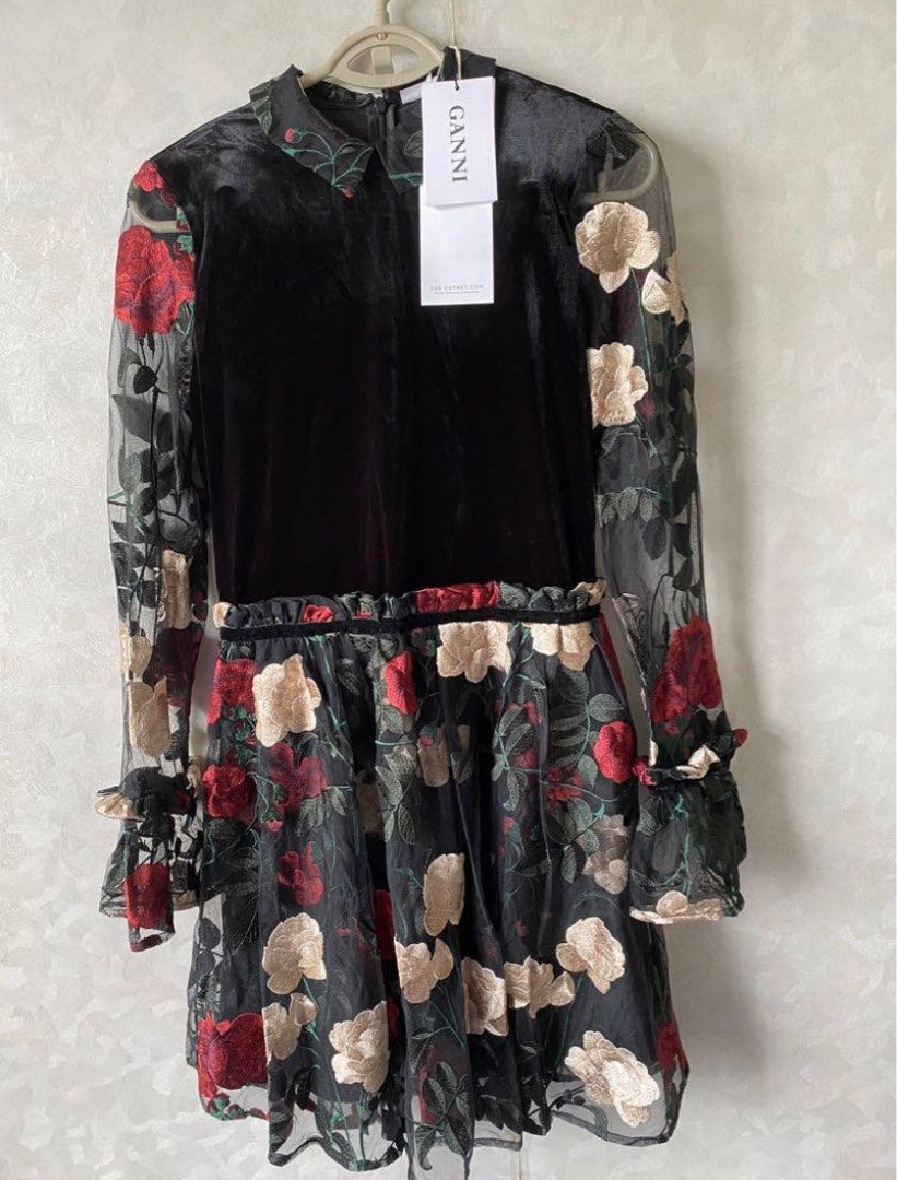 GANNI Simmons Mini Dress
