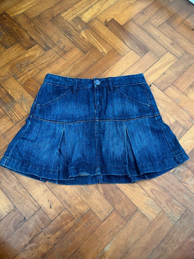 Gap kids hot sale denim skirt