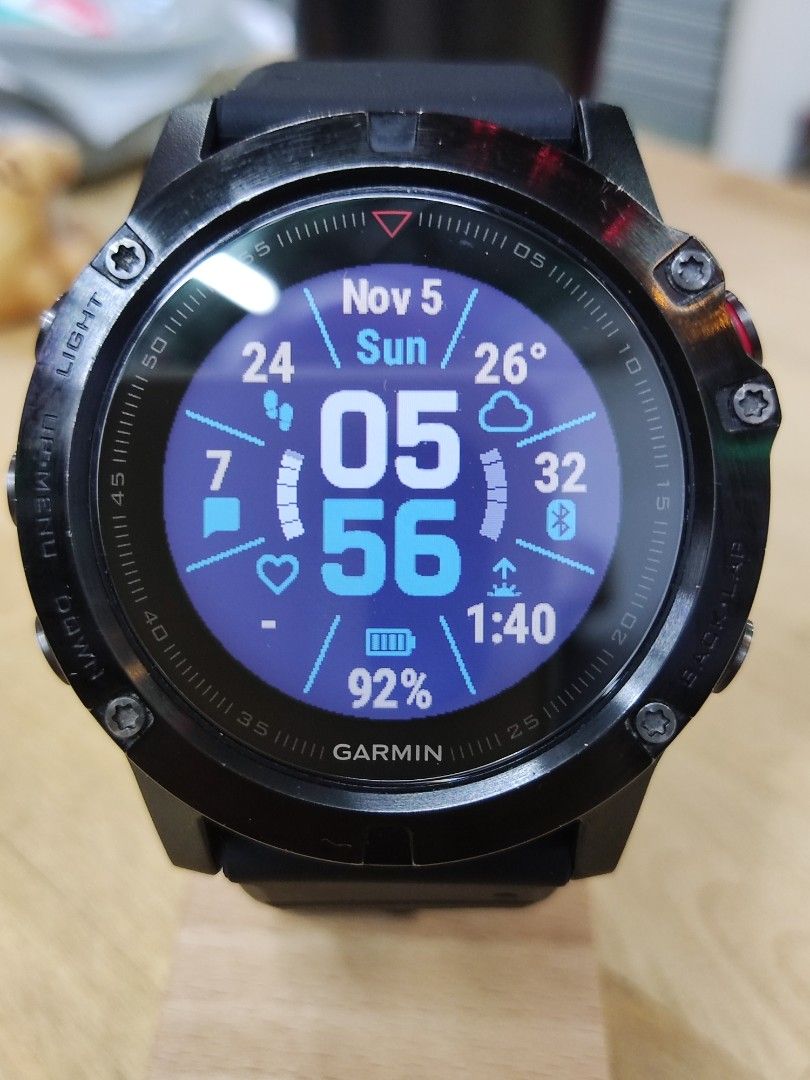 Garmin Fenix 5X Apac Sapphire GPS Multi Sport Smart Watch