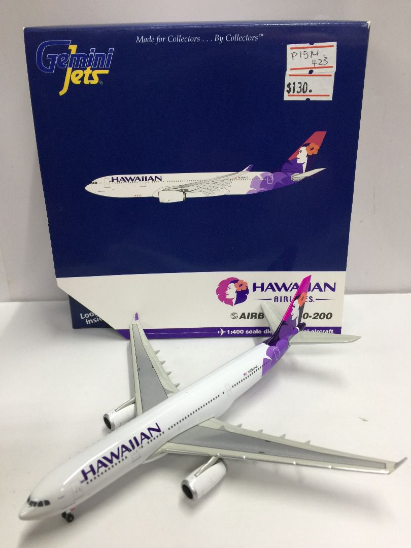 ハワイアン航空 模型 飛行機 Airbus A330-200 航空機 完成品 - 模型 