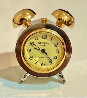 GENEVA Vintage Miniature Desk Clock