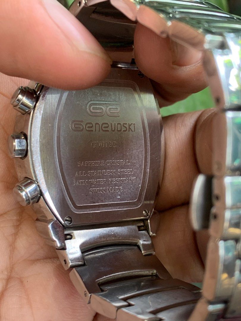 Genevoski sapphire crystal swiss watch price sale