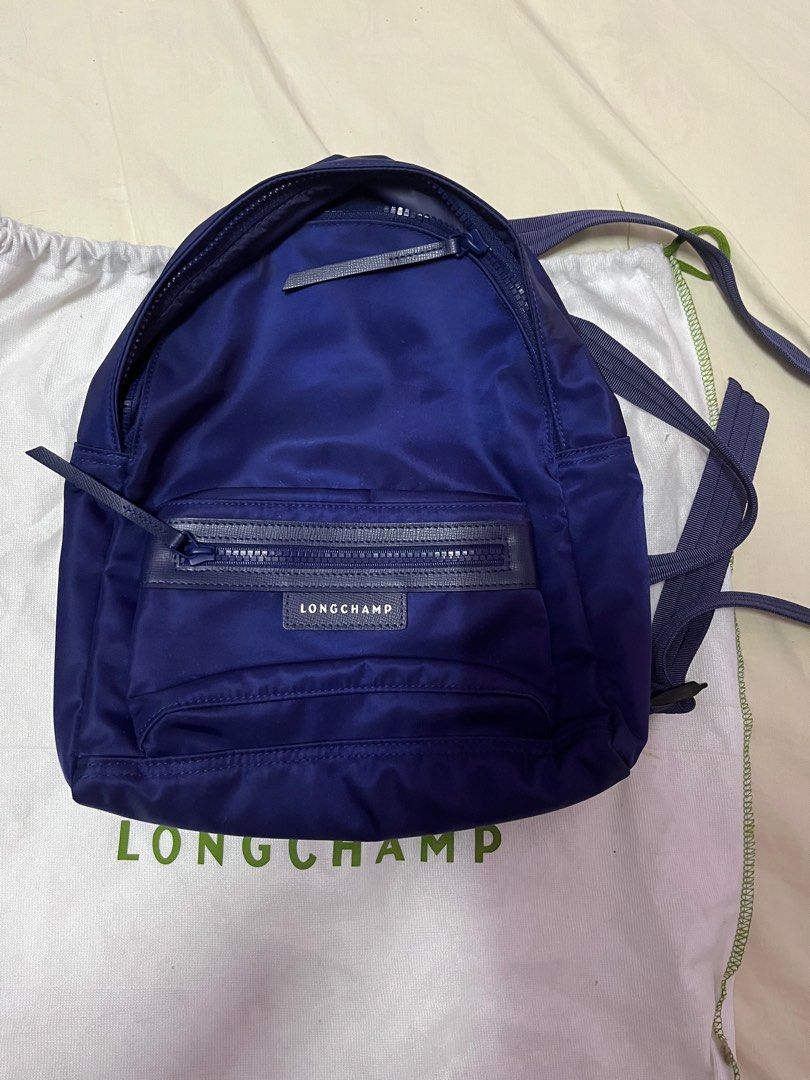 Longchamp backpack blue outlet