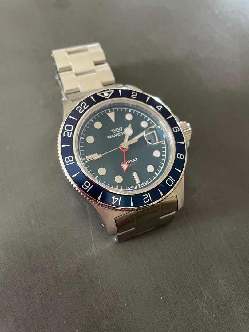 Glycine Combat Sub GMT Men s Fashion Watches Accessories