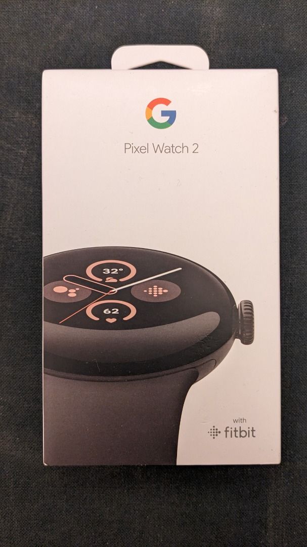 Google Pixel Watch 2 (Wi-Fi) Black, 手提電話, 智能穿戴裝置及智能