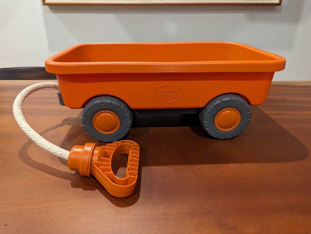 Green toys wagon Babies Kids Infant Playtime on Carousell