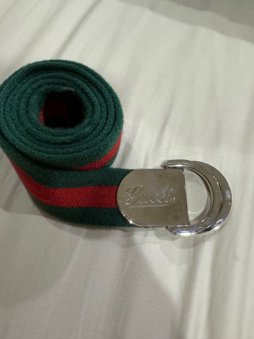 Gucci Cotton Belt Men s Fashion Watches Accessories Belts on