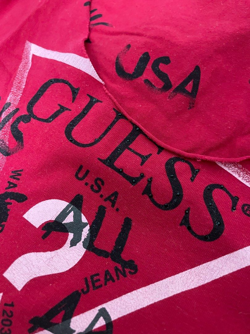 Guess T shirt Women s Fashion Tops Shirts on Carousell