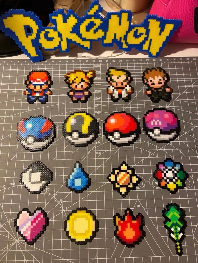 Hama Beads | Pixels | Customized | Pokémon