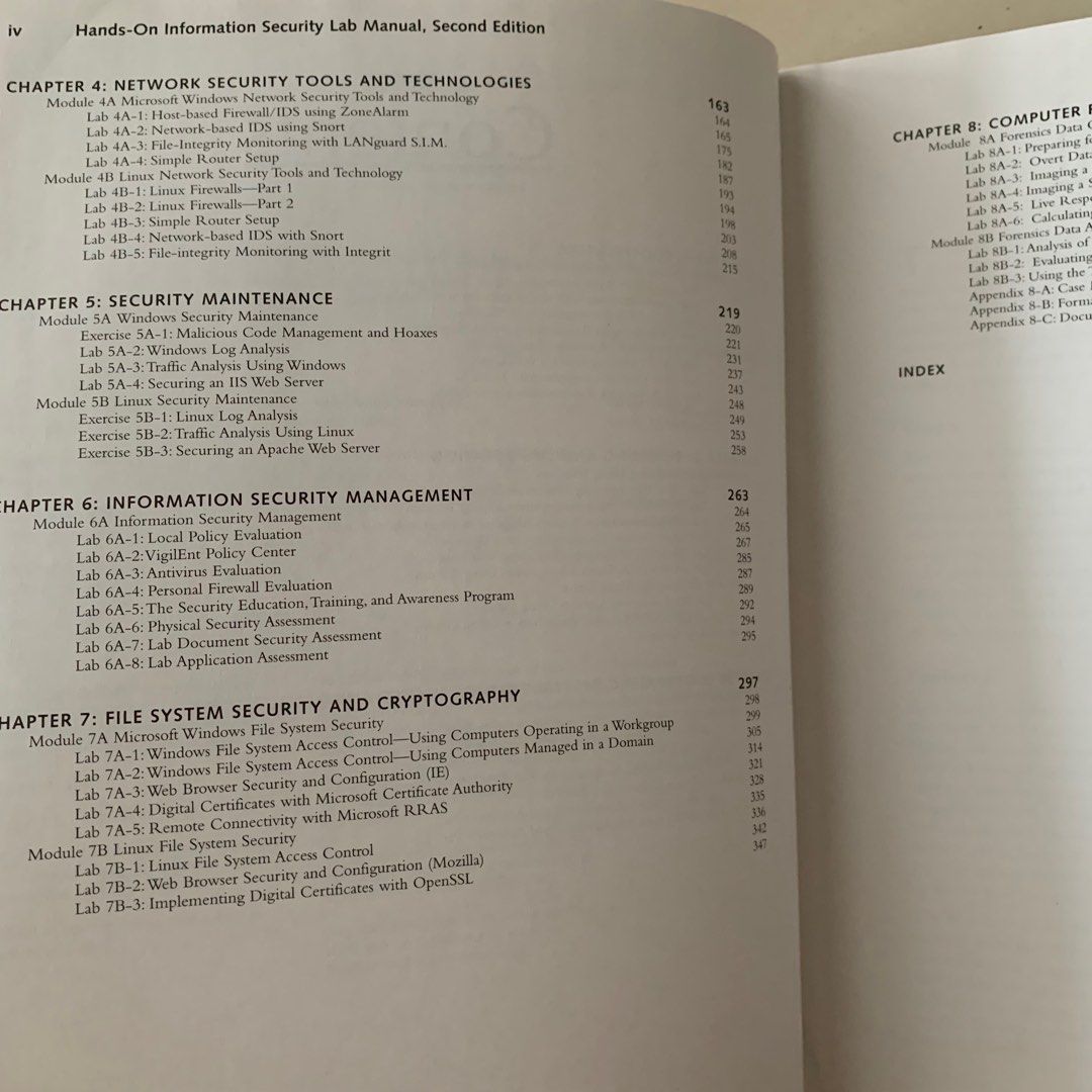 Hands On Information Security Lab Manual, Hobbies & Toys, Books
