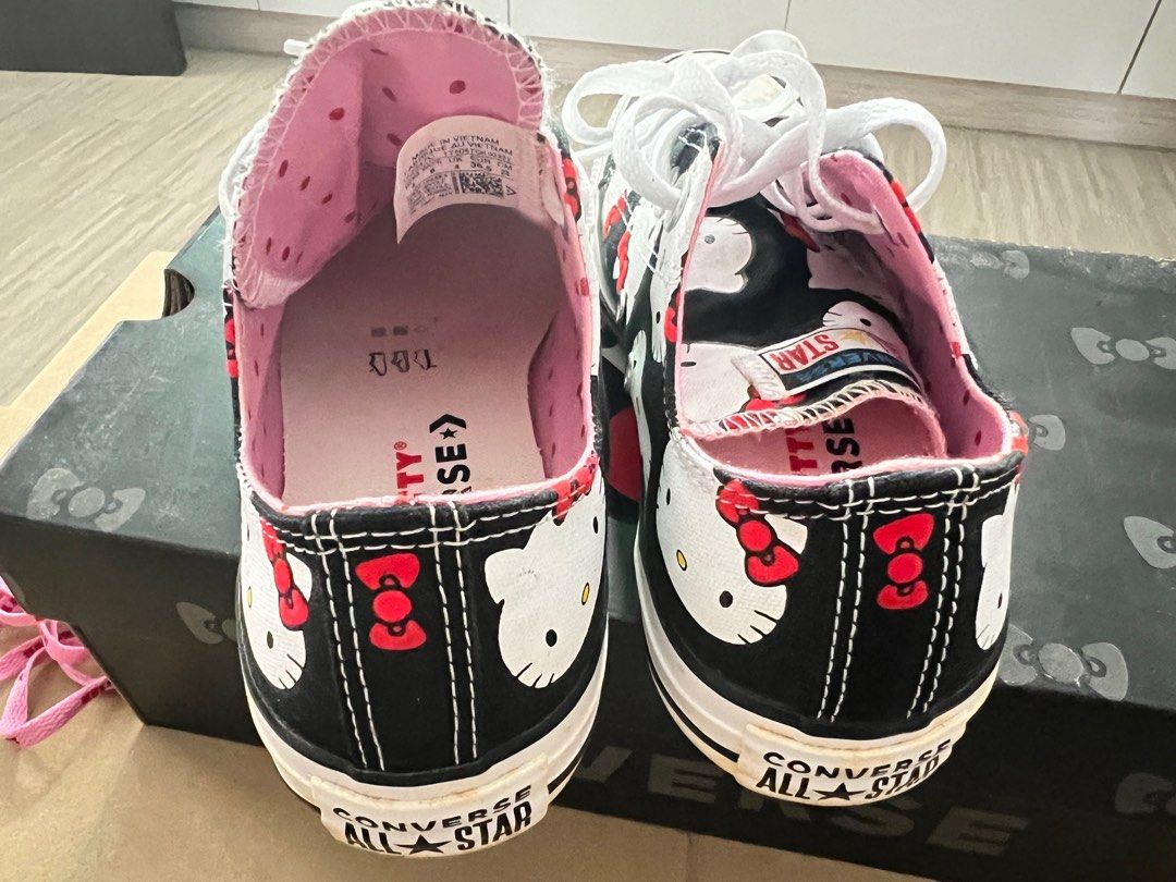 Hello Kitty x Converse Women s Fashion Footwear Sneakers on
