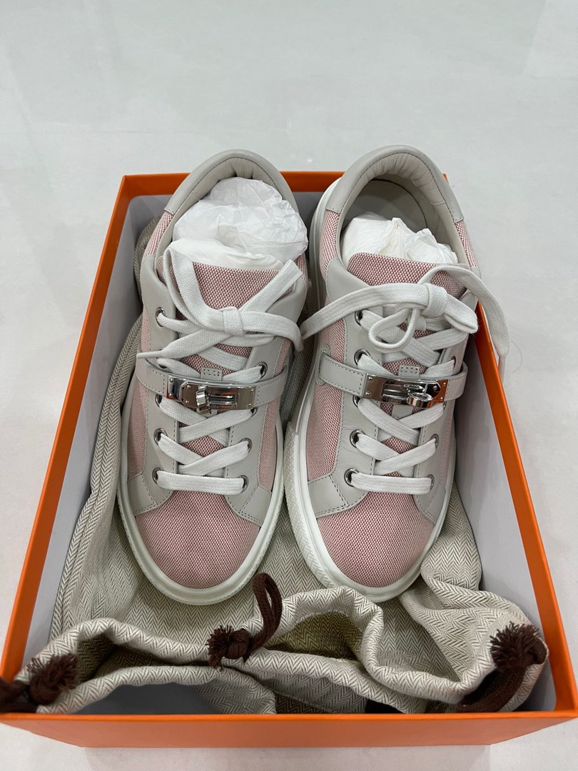 Hermes femme day toile sneaker womens