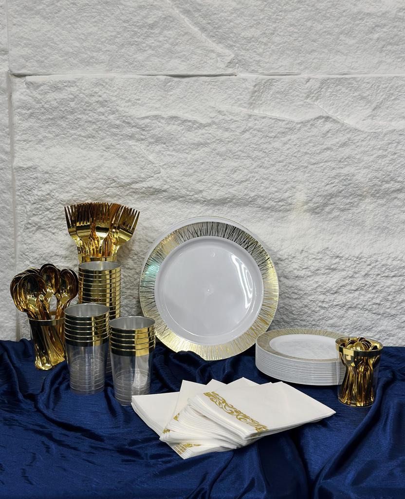 High End Disposable Plate Set