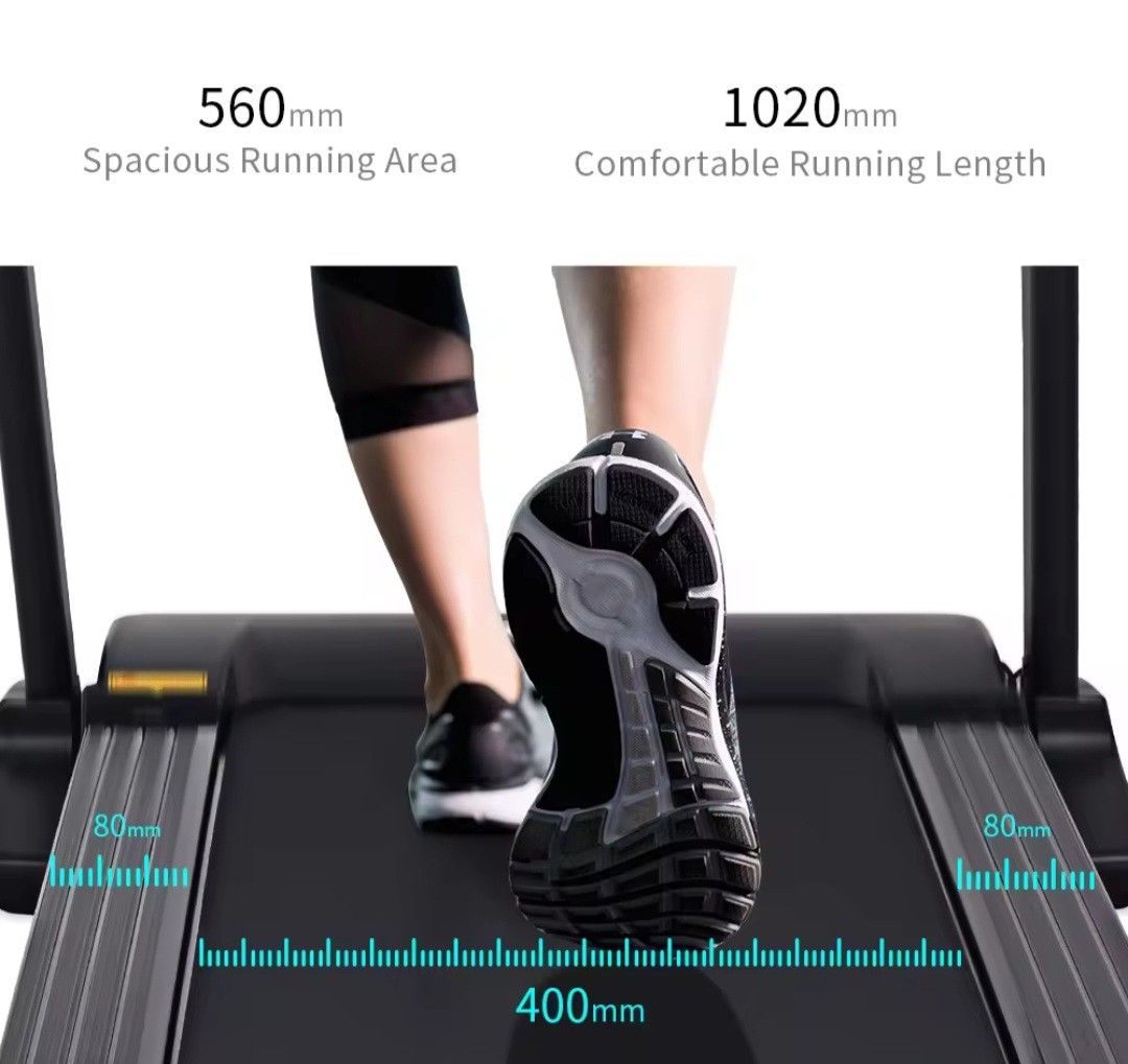High Performance Foldable Treadmill Smart Running Walking Machine Home ...