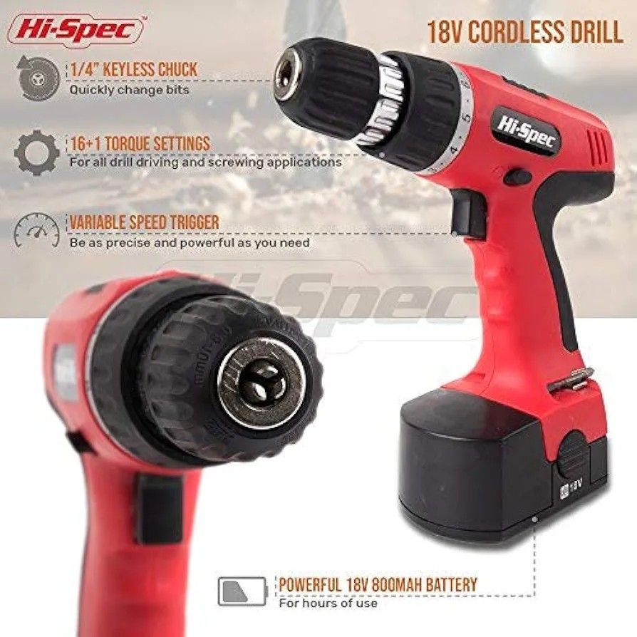 Hi spec drill clearance
