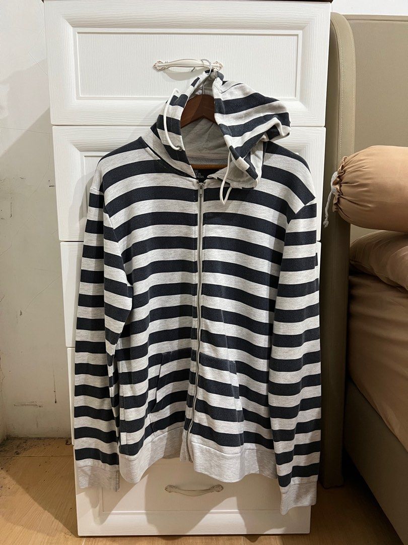 Jaket hoodie stripe online