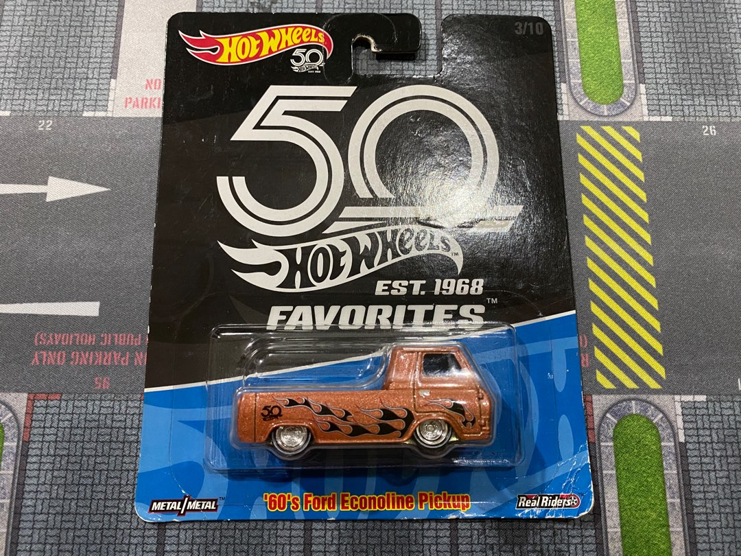 Ford econoline shop pickup hot wheels