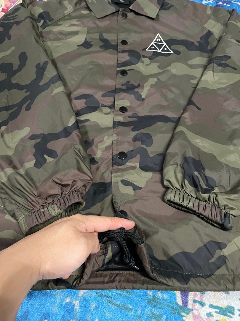 Huf hotsell camo windbreaker