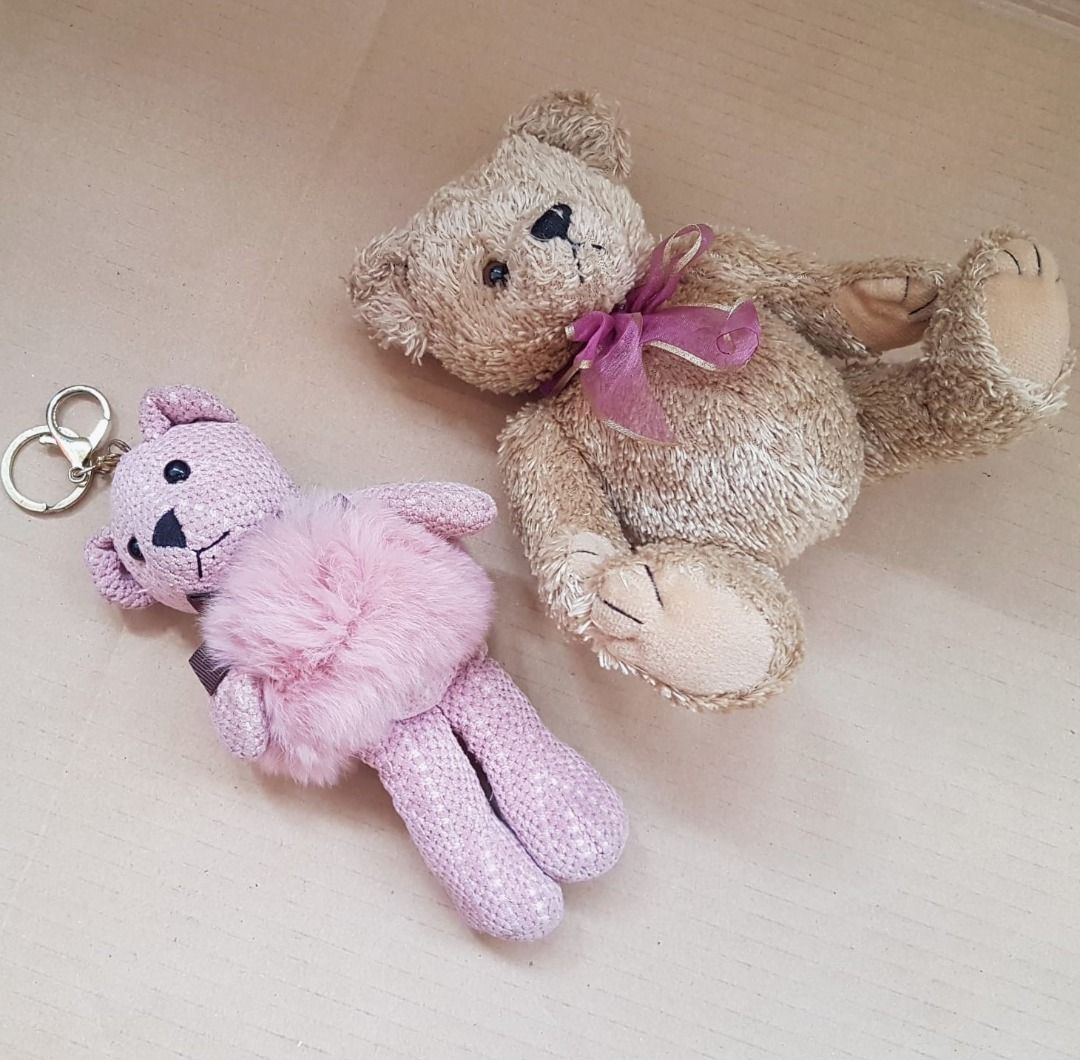 Hugging Teddy Bear Set of 2 Bear Character Adorable Bear