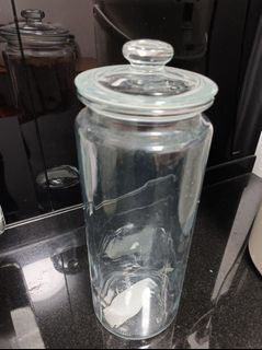 KORKEN Ikea Large Glass Canister Locking Jar Container with Lid