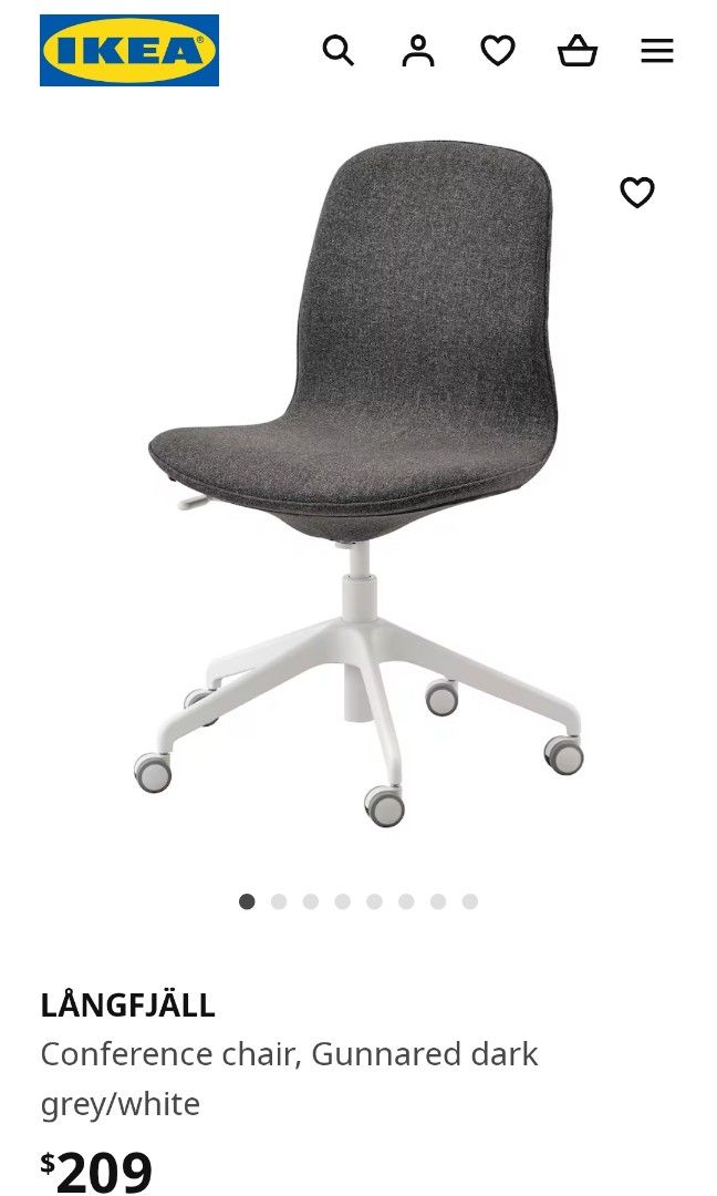 Ikea långfjäll conference chair best sale