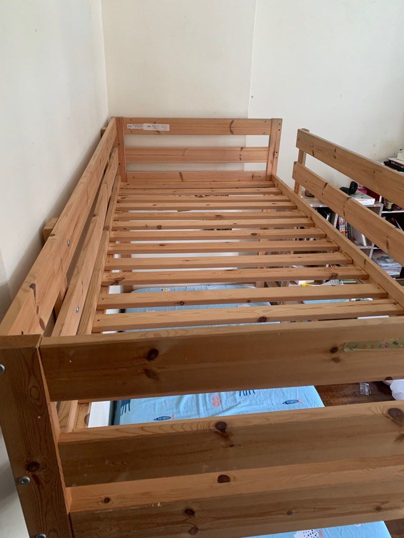 Ikea Mydal Bunk bed with one mattress, Furniture & Home Living