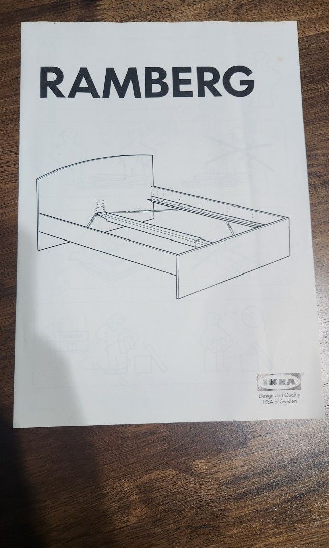 Ikea ramberg bed deals frame