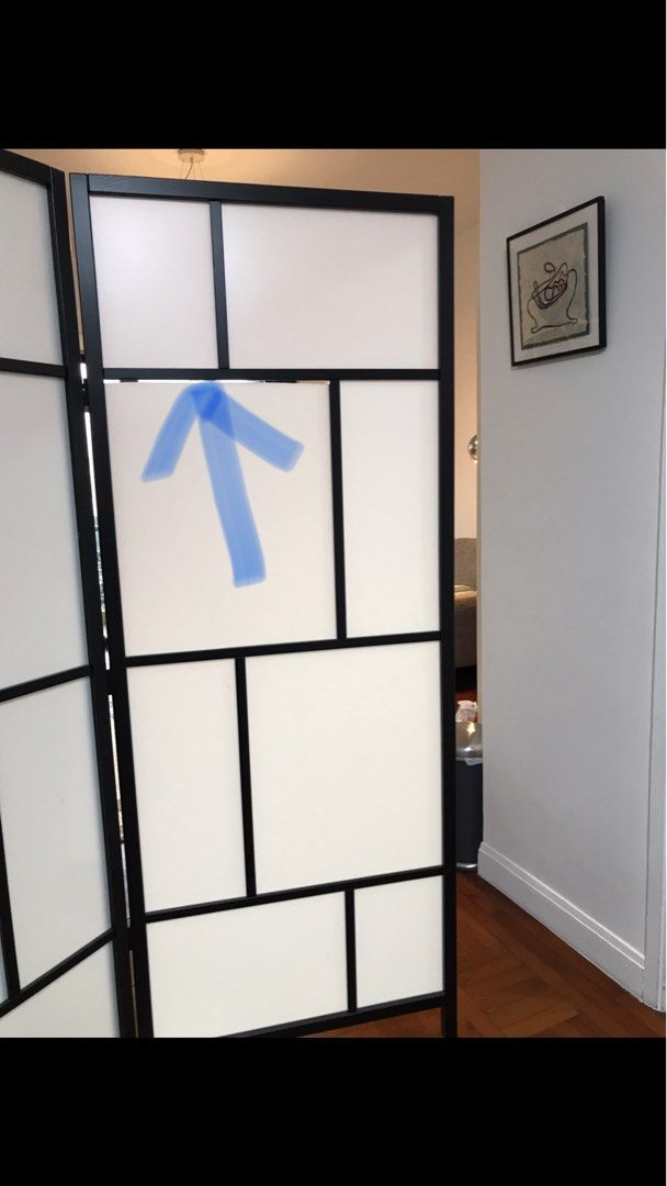 IKEA Room Divider RISOR, 傢俬＆家居, 傢俬, 櫃子、組合櫃及置物架 Carousell