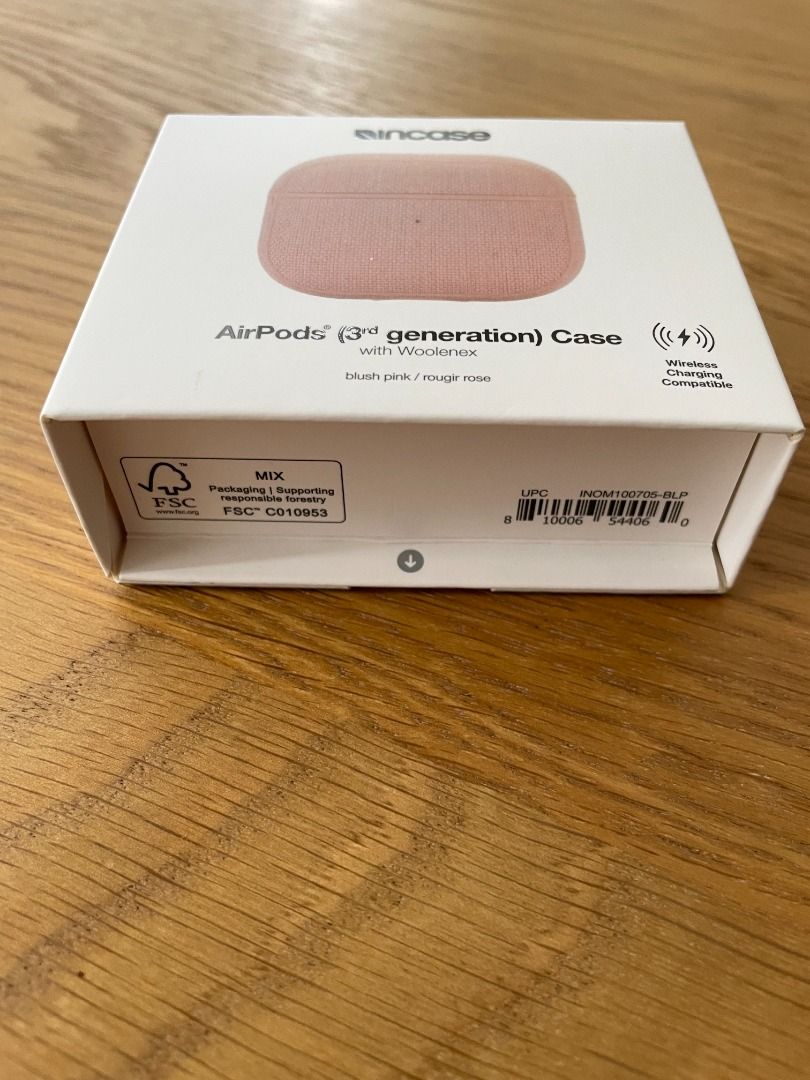 Incase Woolenex Case for AirPods (3rd Generation) - Pink - Apple