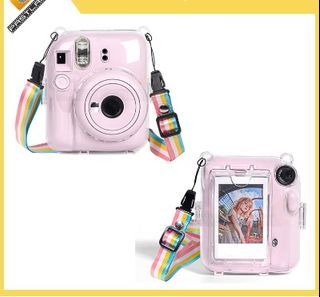 Instax Mini 12 Camera Crystal Case With Photo Slot(JL3122)