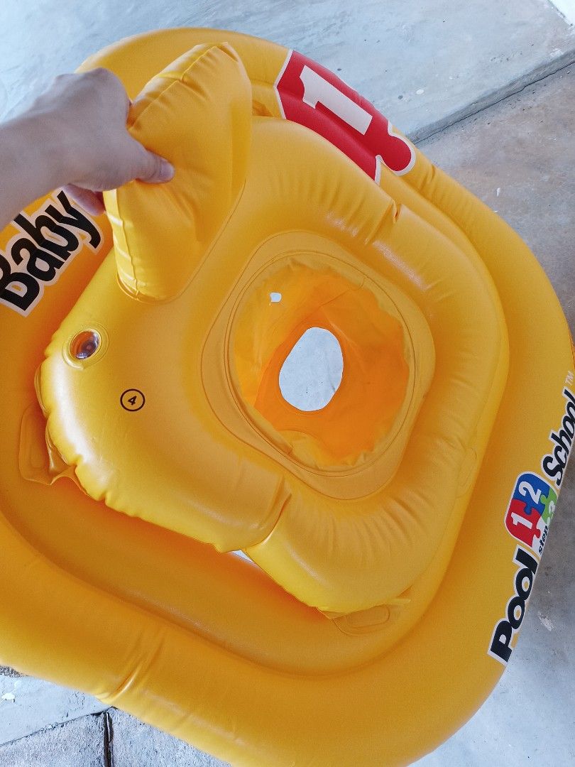 Intex Deluxe Baby Float Inflatable Swimming Seat Measurement after inflated B05