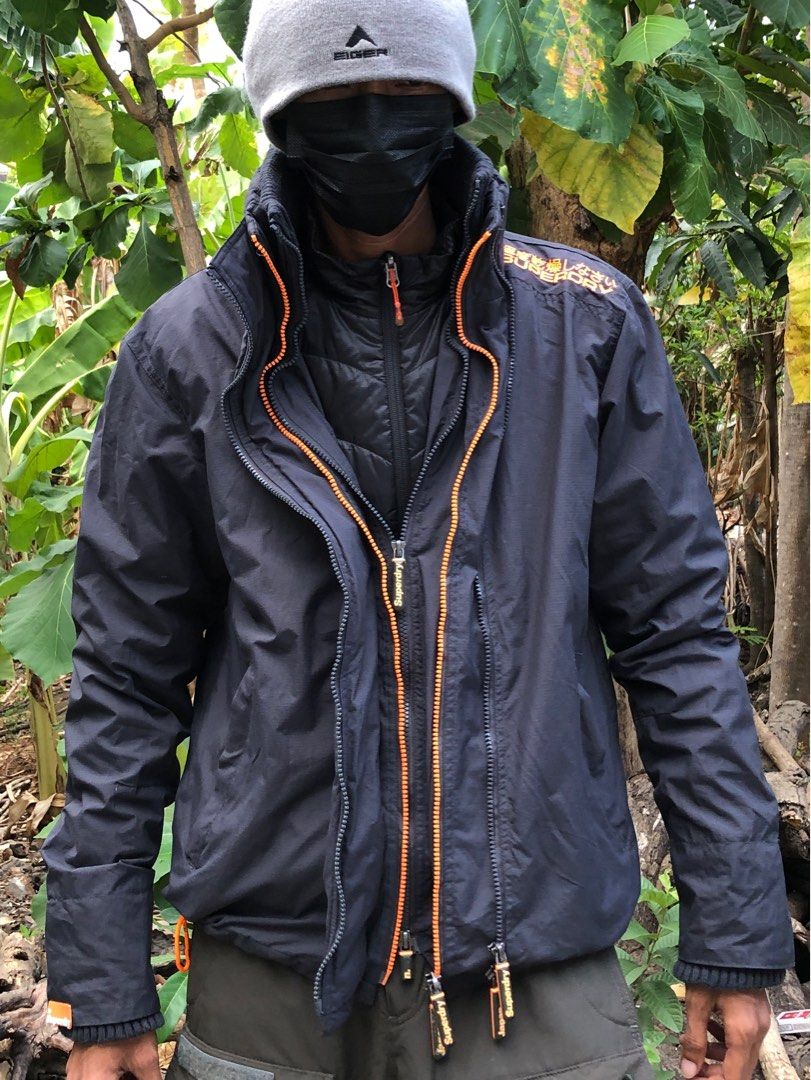 Jaket Superdry Professional The WindCheater Fesyen Pria Pakaian