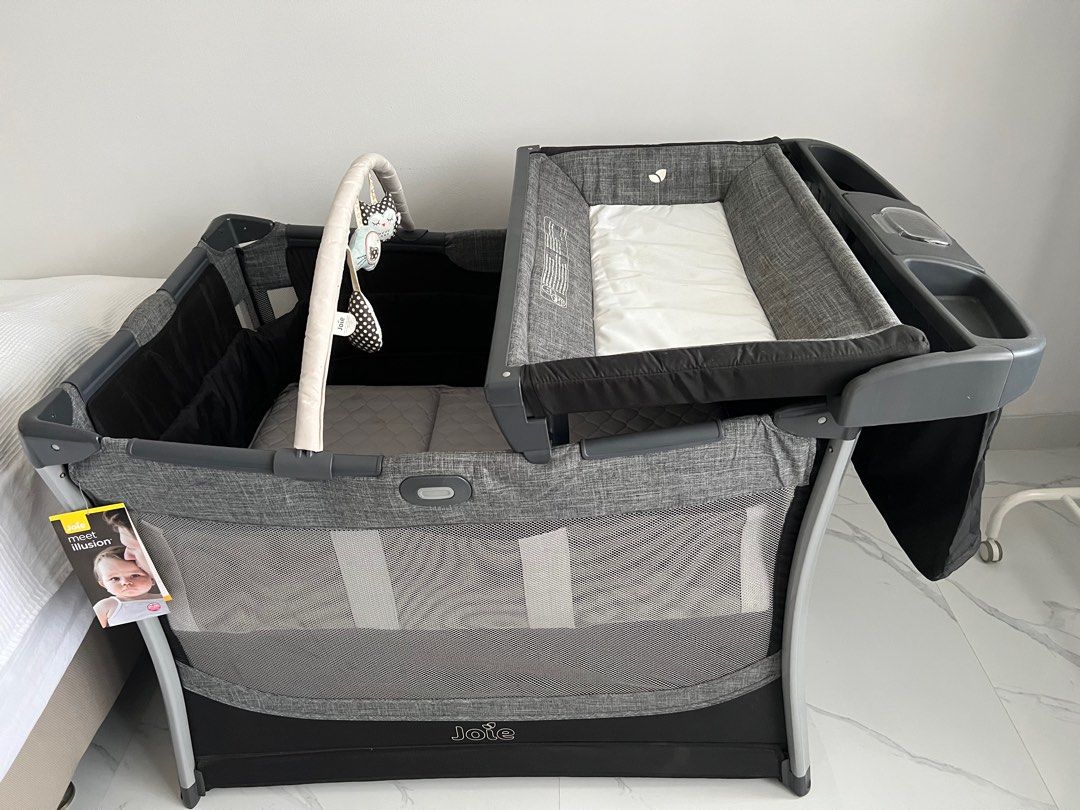 Joie illusion travel cot harga online