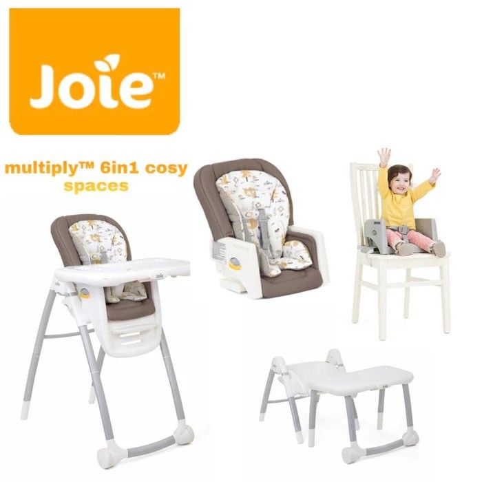 Joie 6 in new arrivals 1 high chair