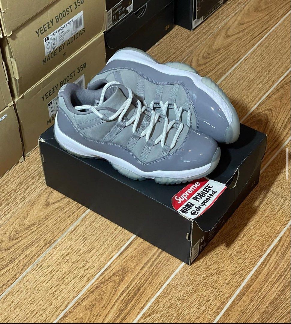 jordan 11 low cool grey Men s Fashion Footwear Sneakers on