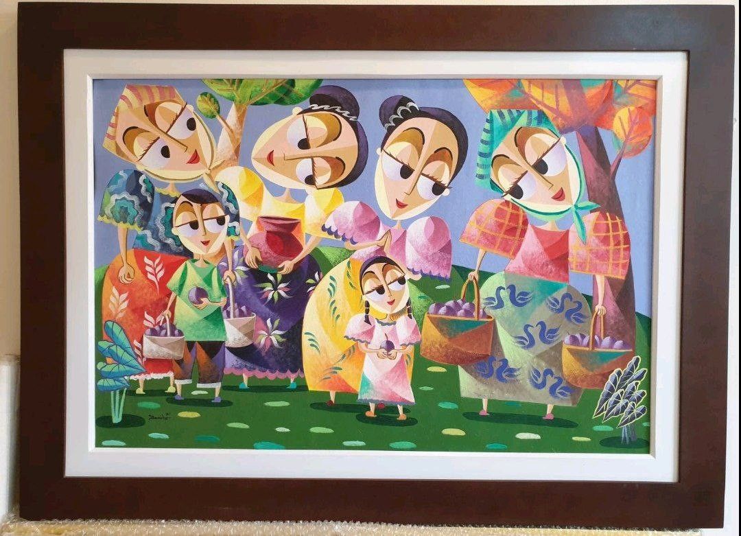 Jovan Benito (Category: Art & Prints) located in Paranaque City. Submitted by ArtPH (Listing ID 1263918962, Image 1). Description: jovan benito painting size 24x36 inches oil on canvas.