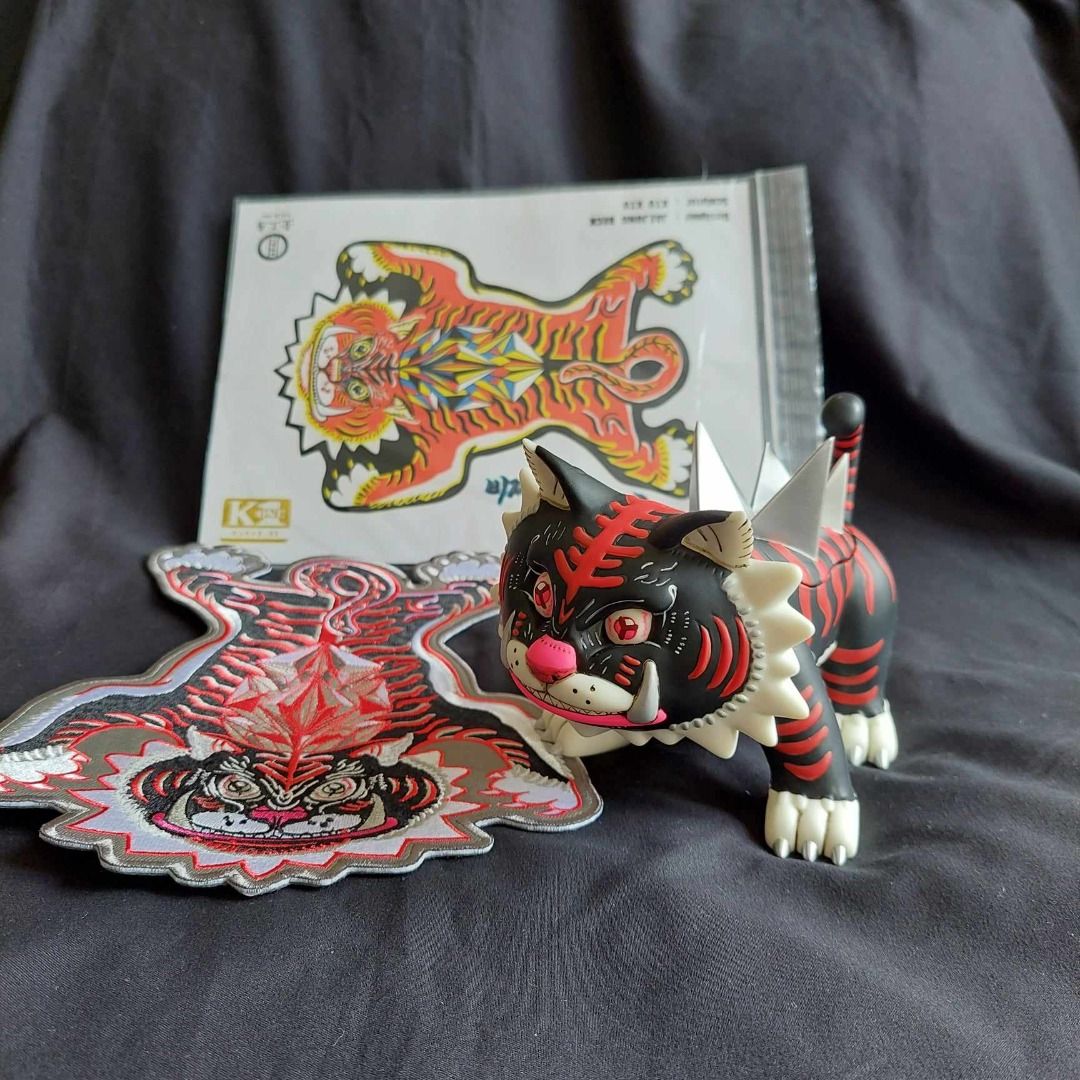 Kaiju One 壹工房K1 BJJ TIGER 黑老虎Sofubi 搪膠玩具kaijuone