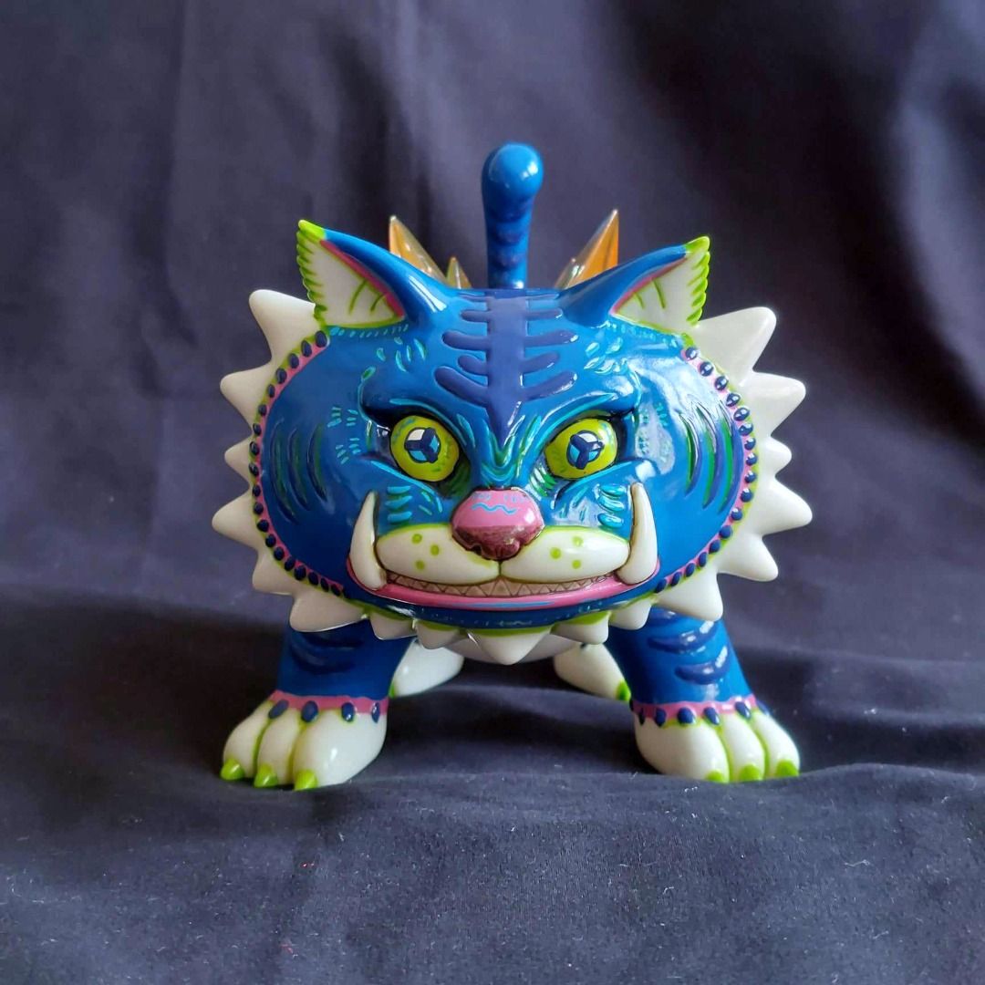 Kaiju One 壹工房K1 BJJ TIGER 藍老虎Sofubi 搪膠玩具kaijuone