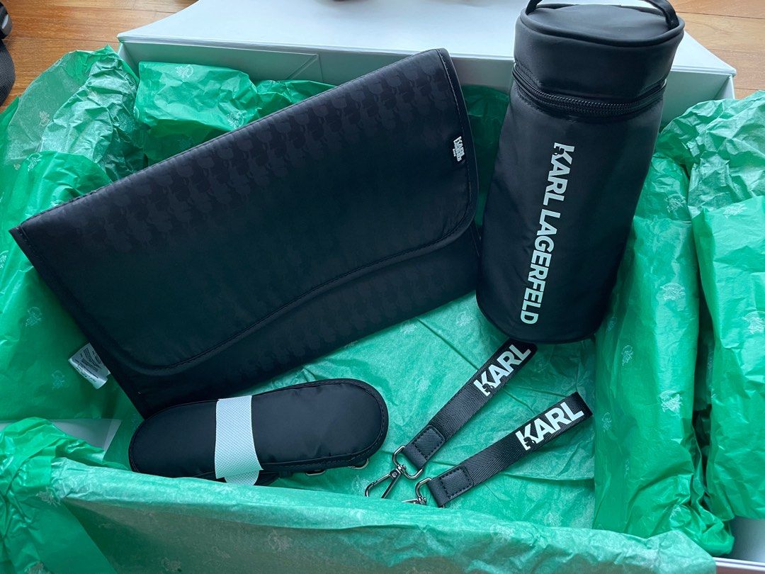 Karl lagerfeld store diaper bag