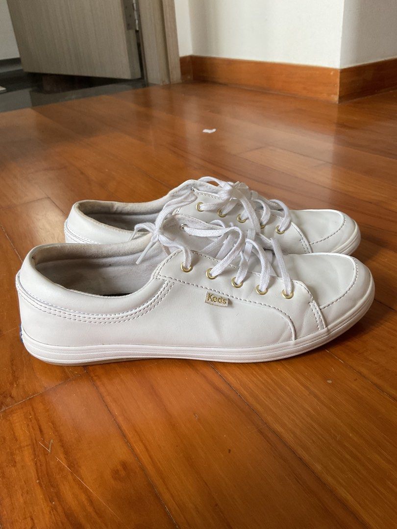White leather keds best sale womens