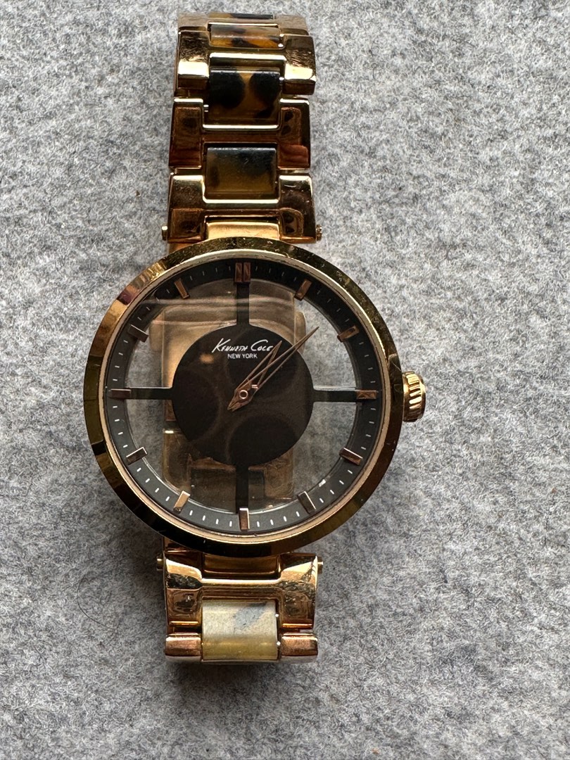 Gold kenneth cole watch sale