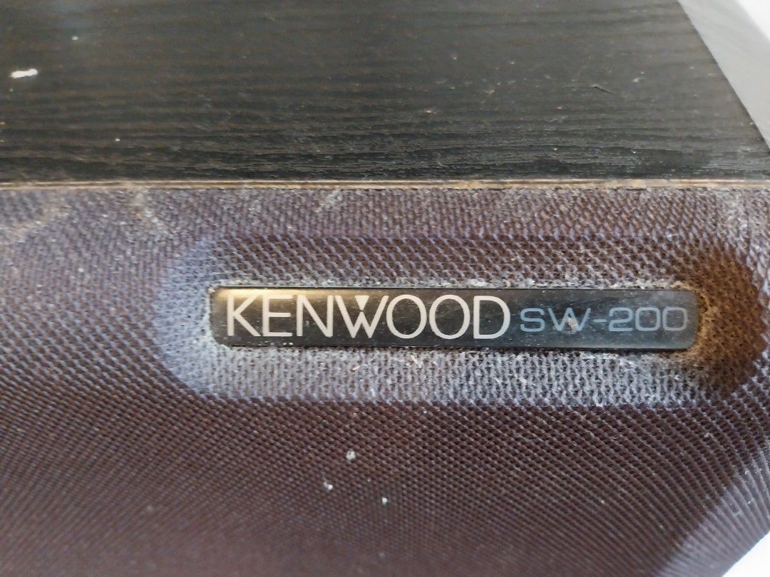 Kenwood sw 200 sales subwoofer