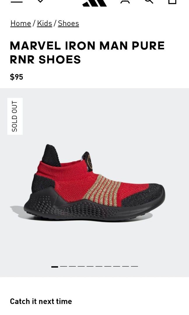 Adidas iron man niño sale