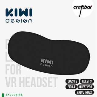 KIWI Design Premium Lens Cover For VR Headsets (Compatible with Oculus Quest 2, Meta Quest 3, Quest Pro, Pico 4, Valve Index)