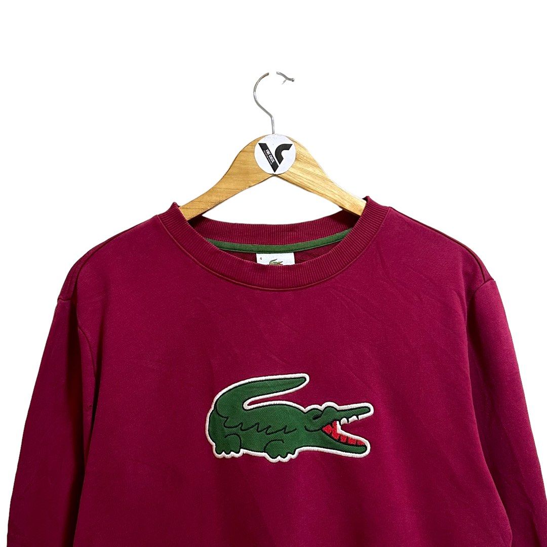Champion sweater big logo lacoste shop