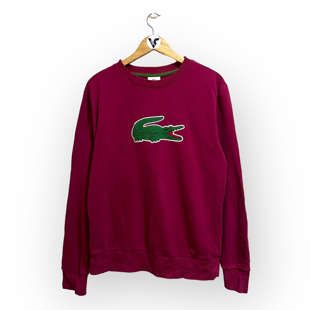 Champion sweater big logo lacoste hotsell